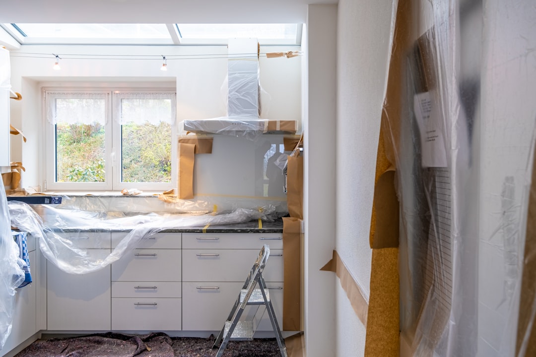 Home restoration work after water damage